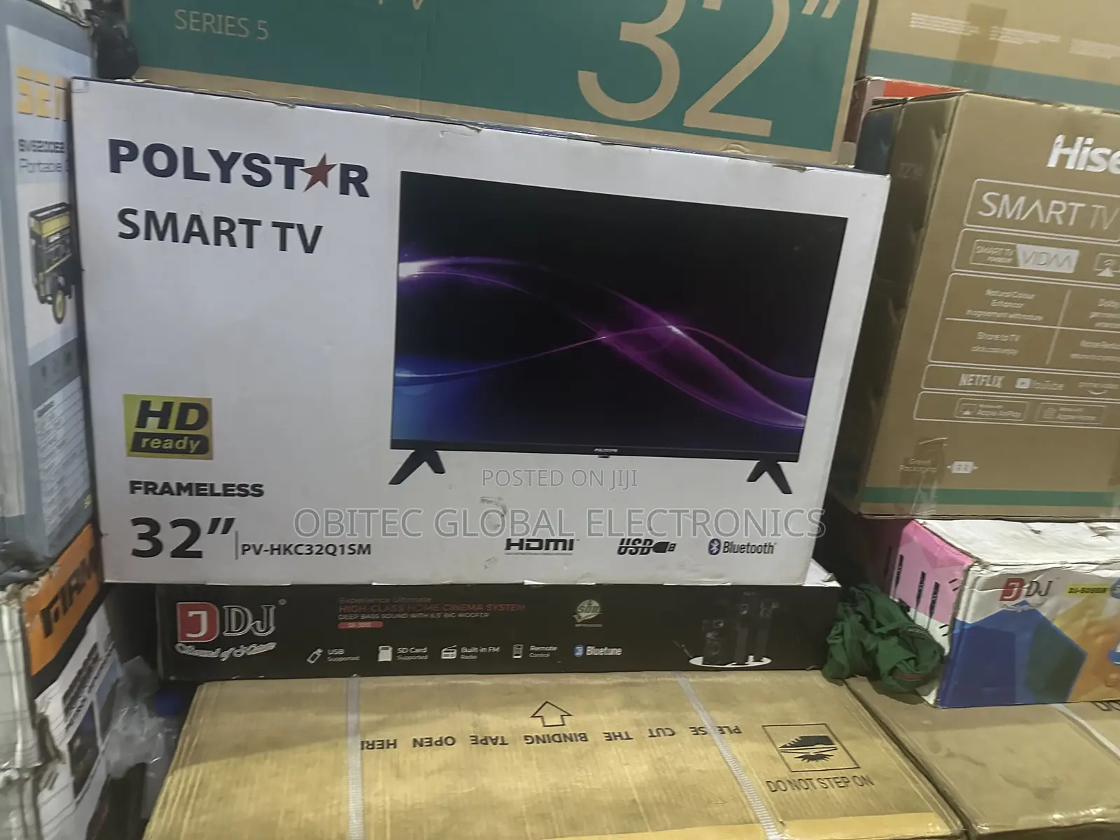 Polystar 32” Frameless Smart Tv