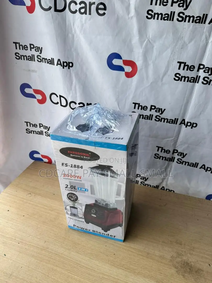 Pay Small Small Eurosonic Blender On Cdcare.App
