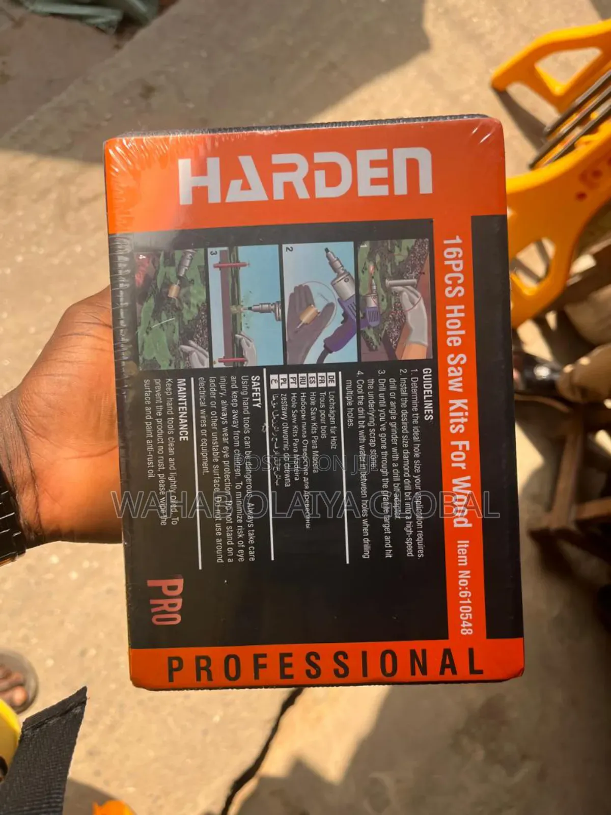 Harden 16pcs Professional Hole Saw Kit (610548)