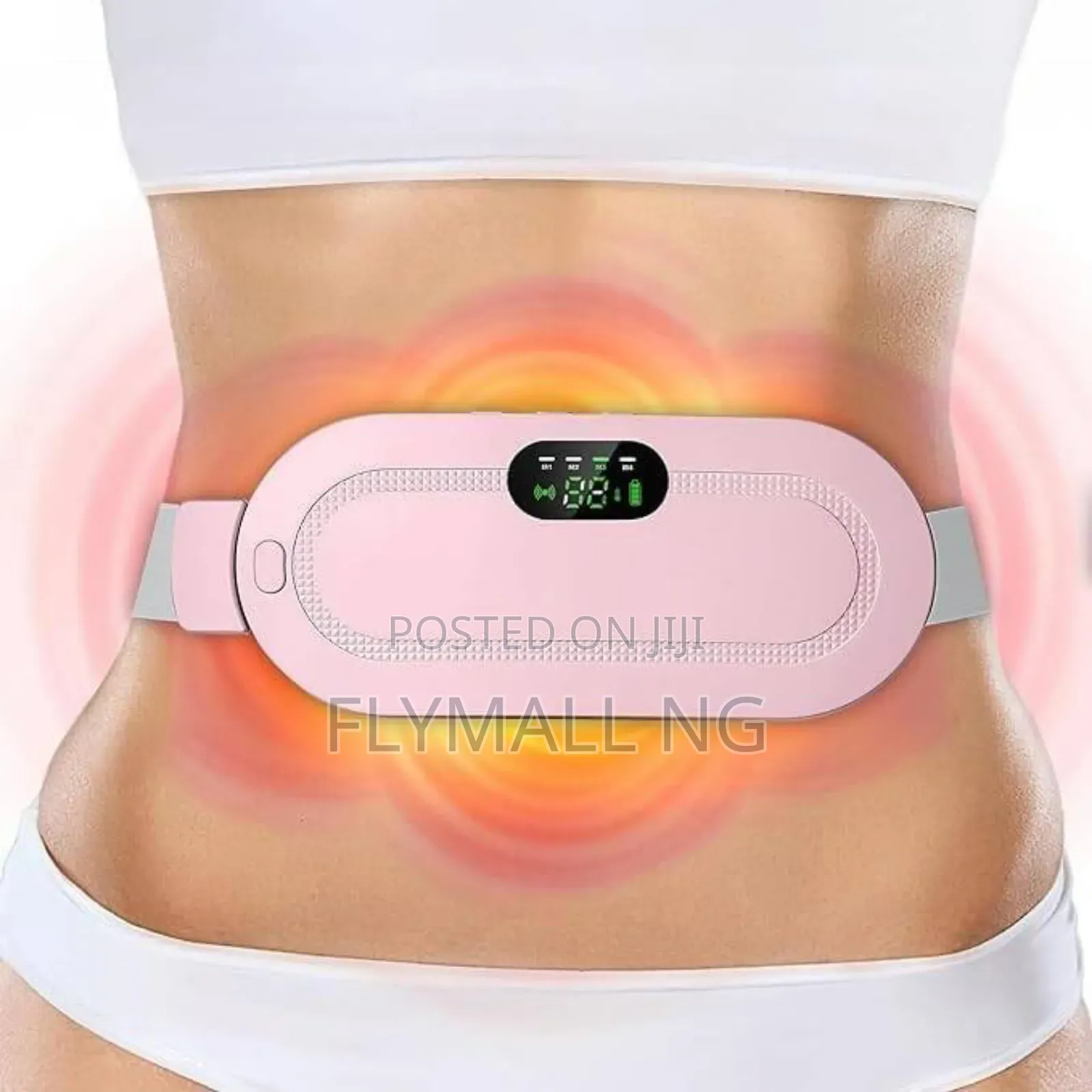 Cordless Heating Menstrual Belly Wrap Belt For Cramps Pain Relief