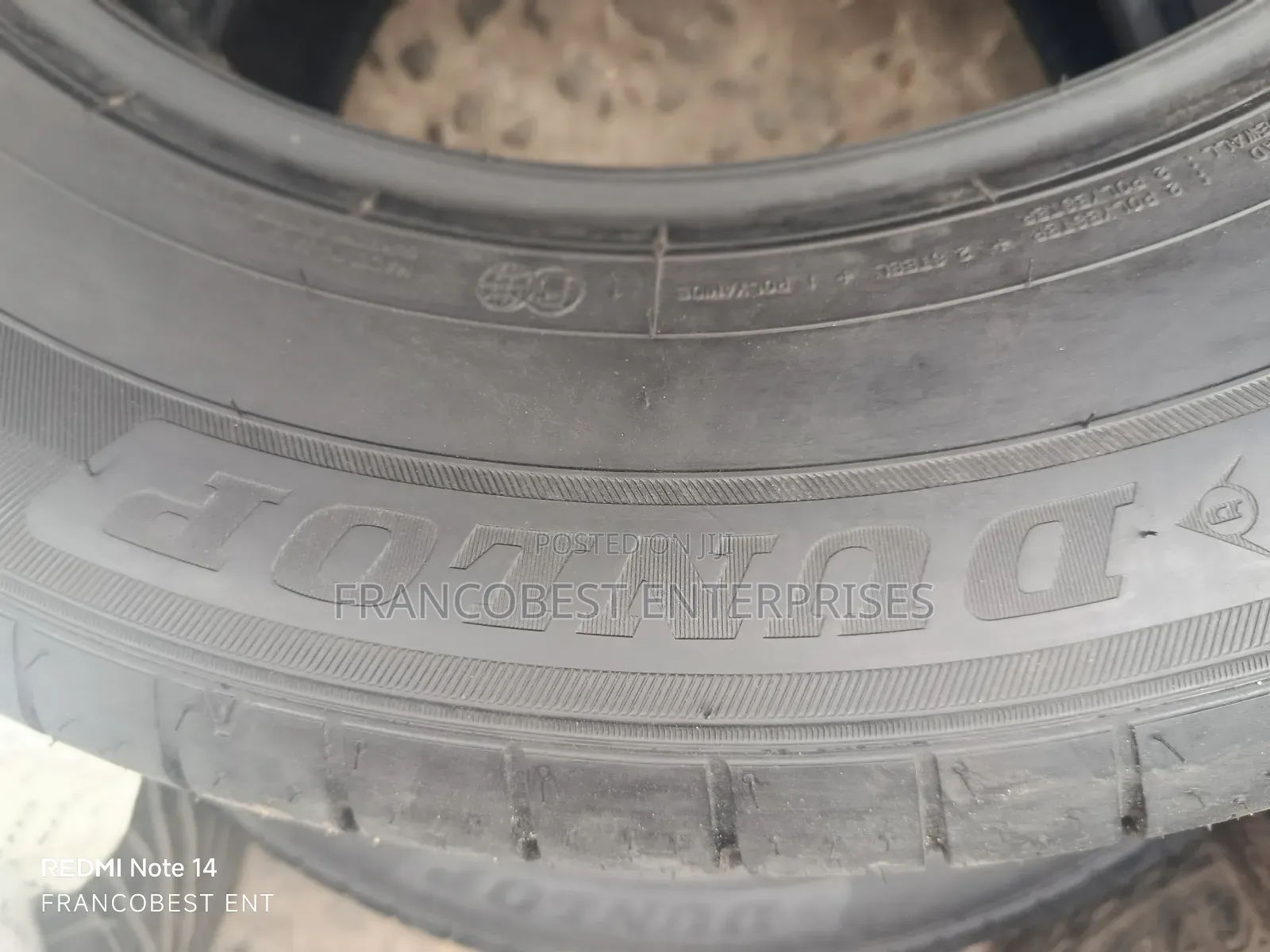 265/60r18 Dunlop Tire
