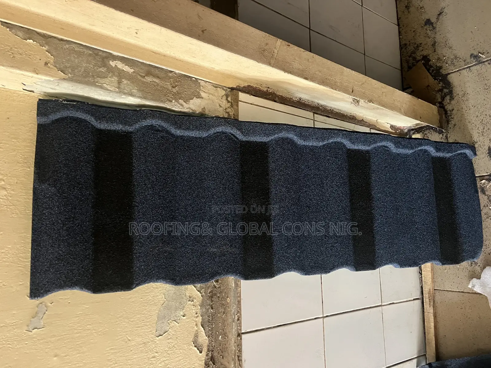Blue and Black Roofing Sheet Tile With 50 Years Warranty