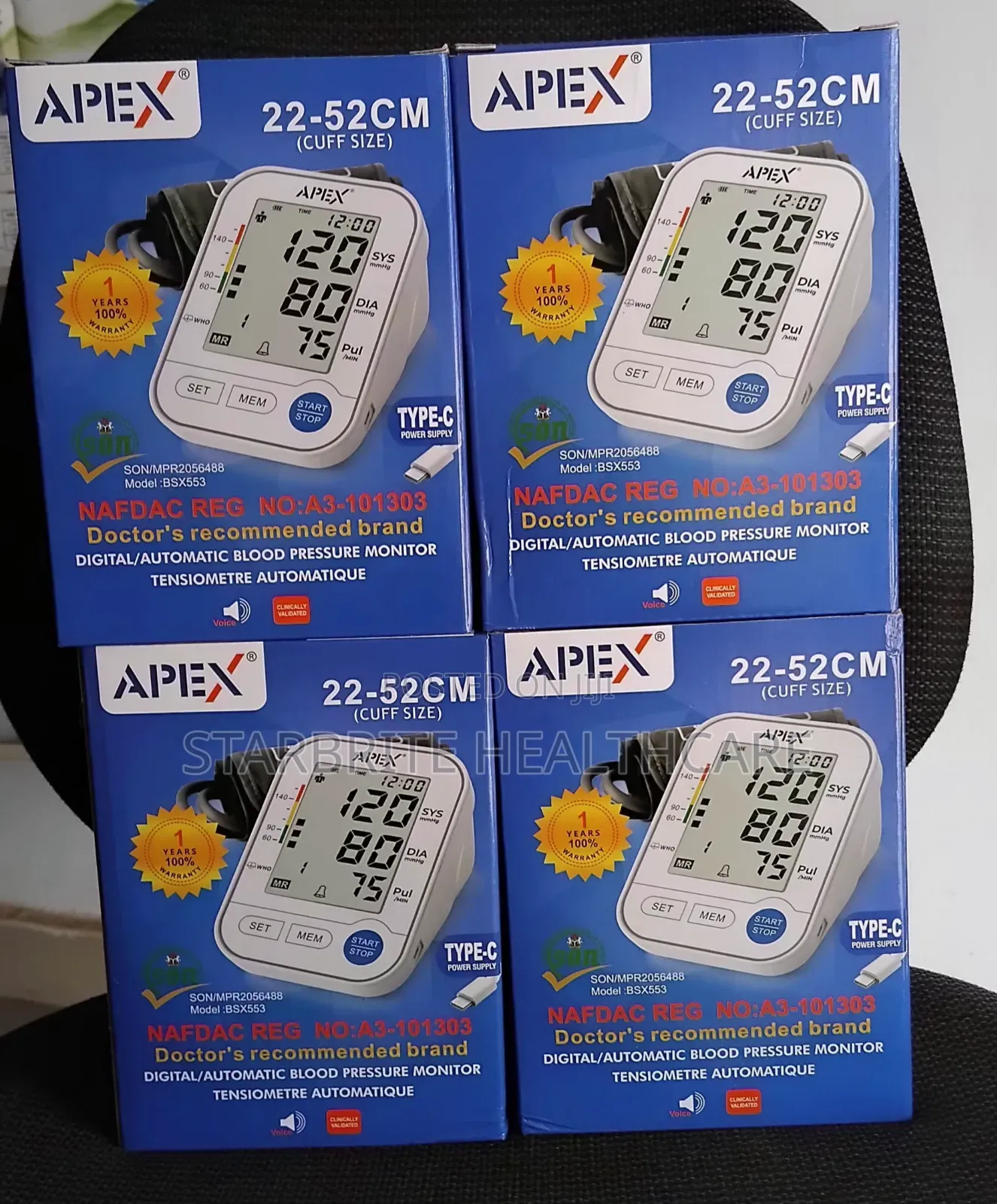 Authomatic Blood Pressure Monitor - Digital