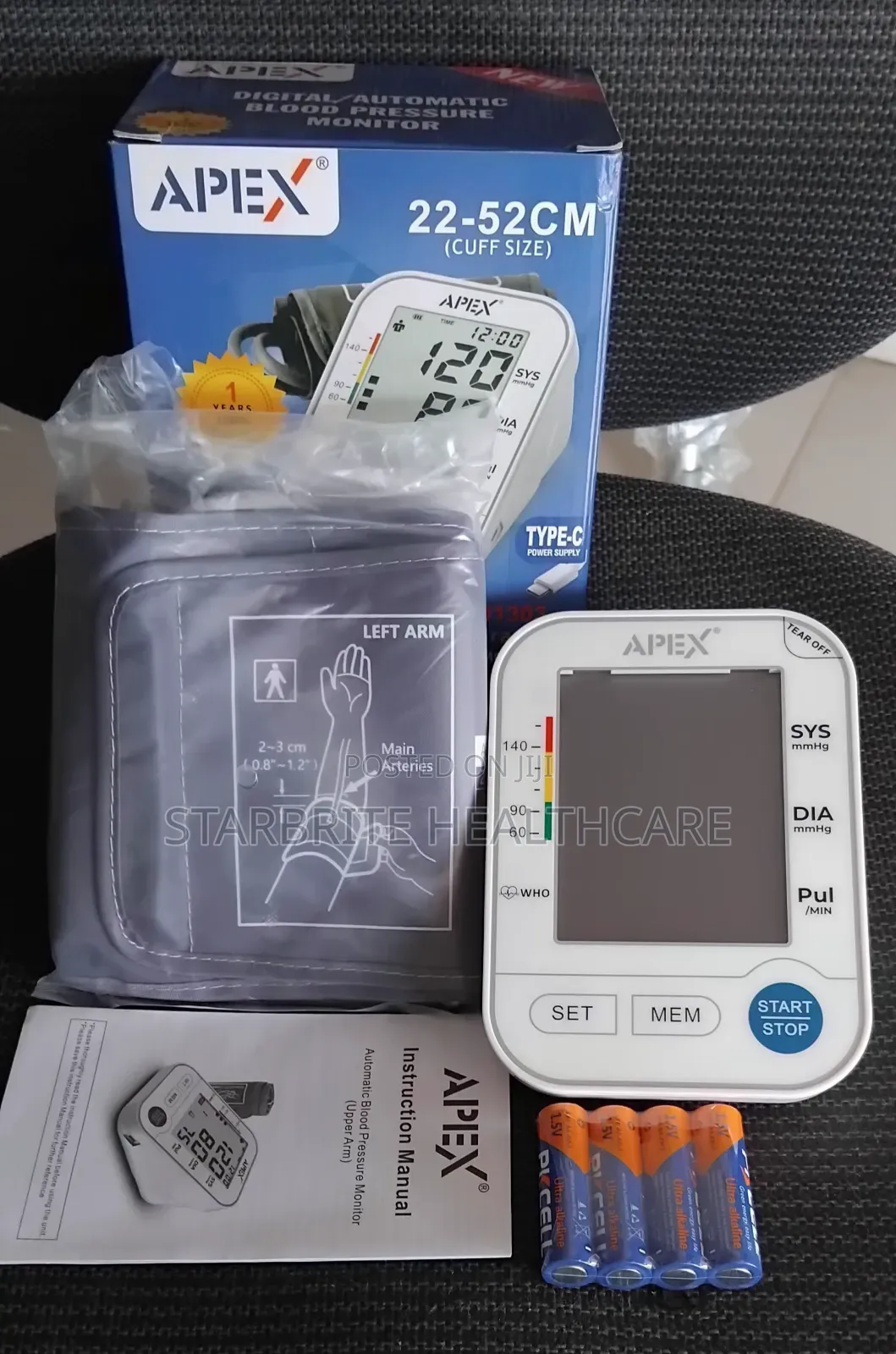 Authomatic Blood Pressure Monitor - Digital