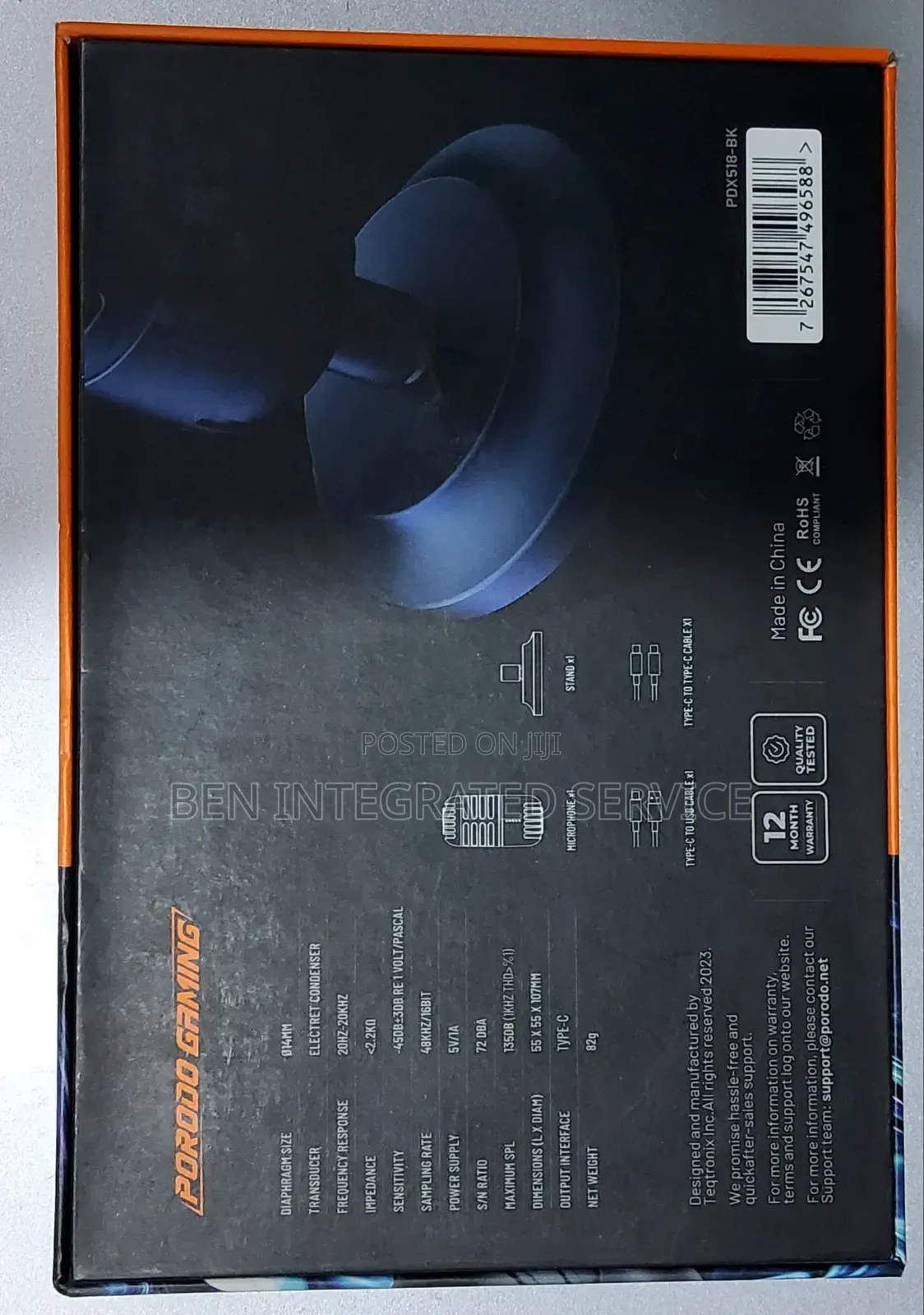 Porodo Gaming Condenser Microphone