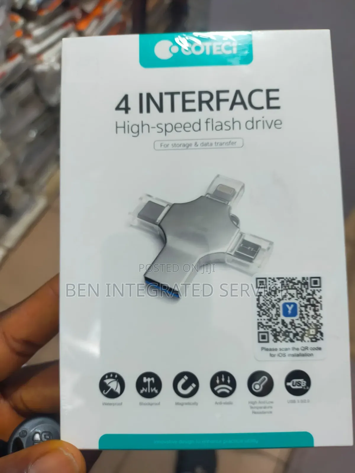 Coteci 128gb 4 Interface High Speed Flash Drive