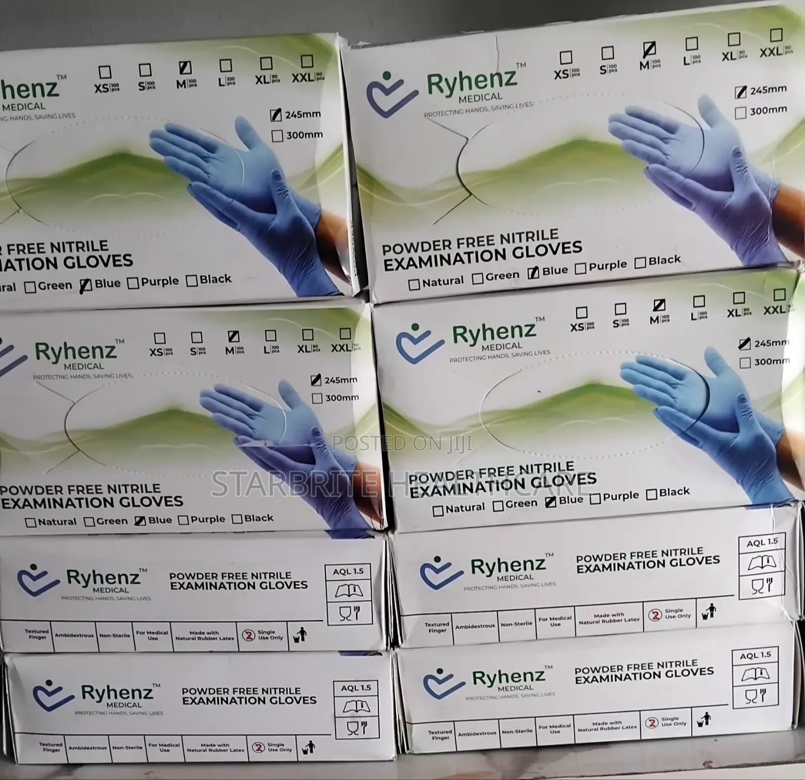 Powder Free Nitrile Examination Gloves