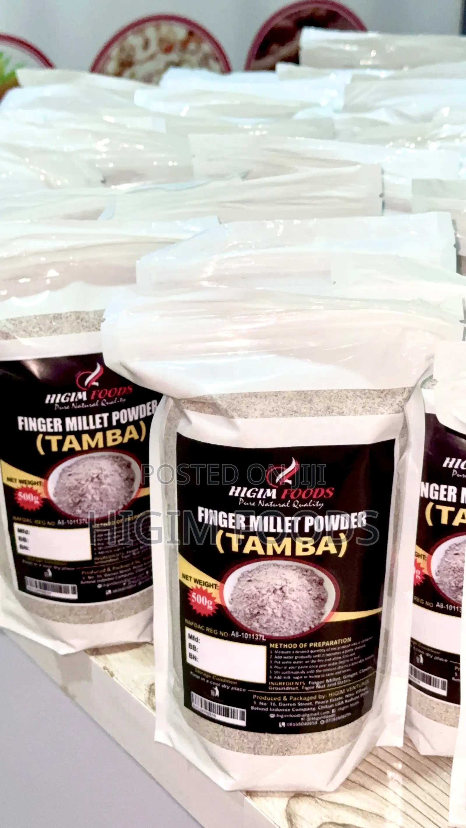 Tamba/Finger Millet/Ragi Powder