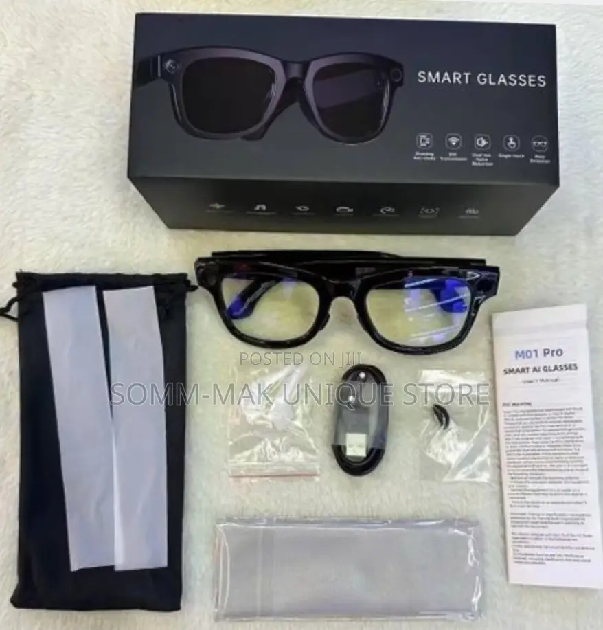 Ai Smart Eyes Glass With Mini Camera Video Recording,Wi-Fi Bluetoo