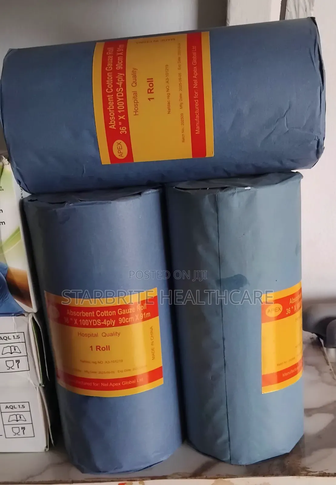 Absorbent Cotton Guaze Roll