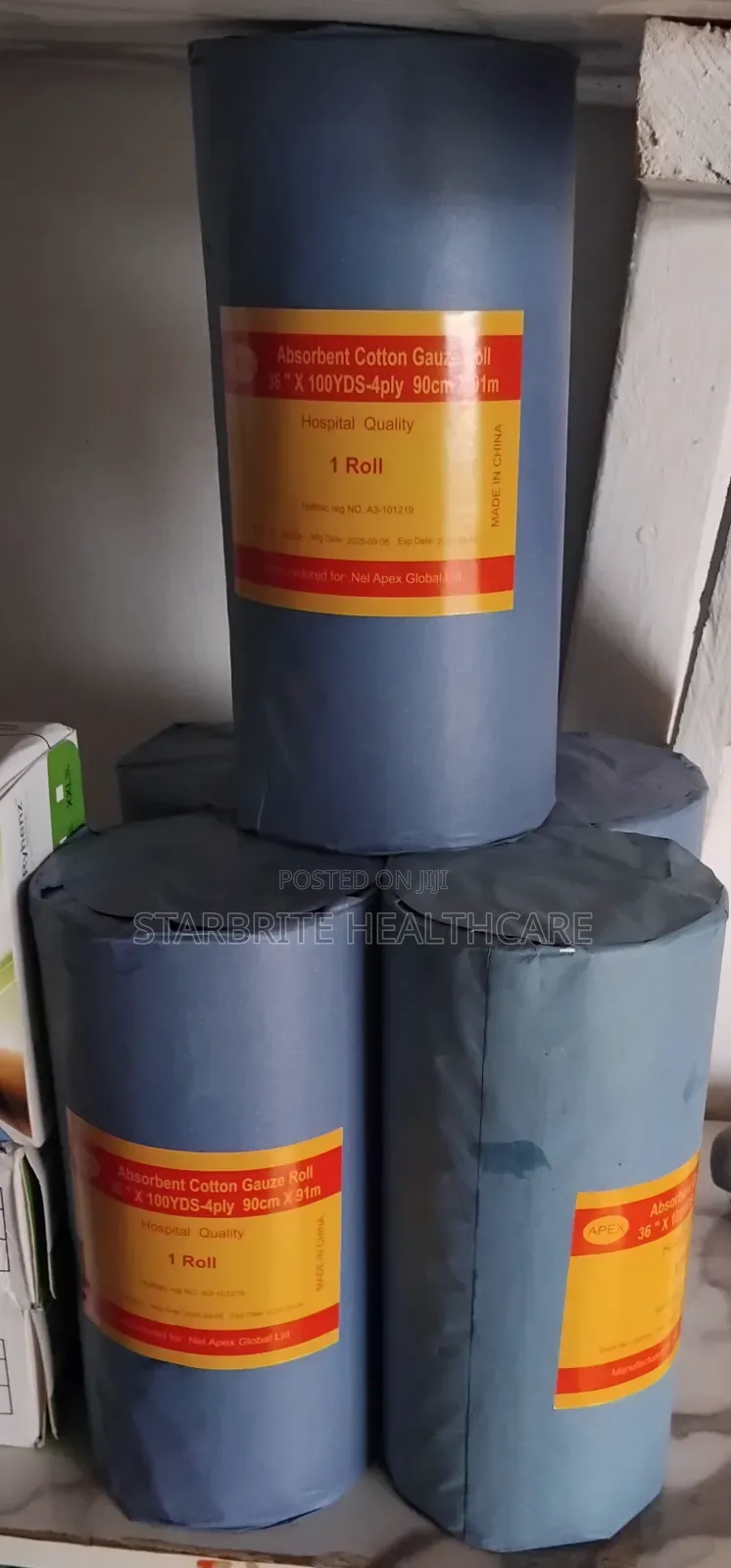 Absorbent Cotton Guaze Roll