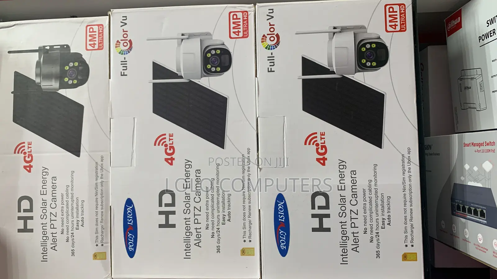 Intelligent Solar Energy Alert PTZ Camera