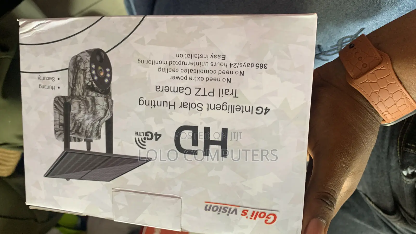 4g Intelligent Solar Hunting Trail PTZ Camera