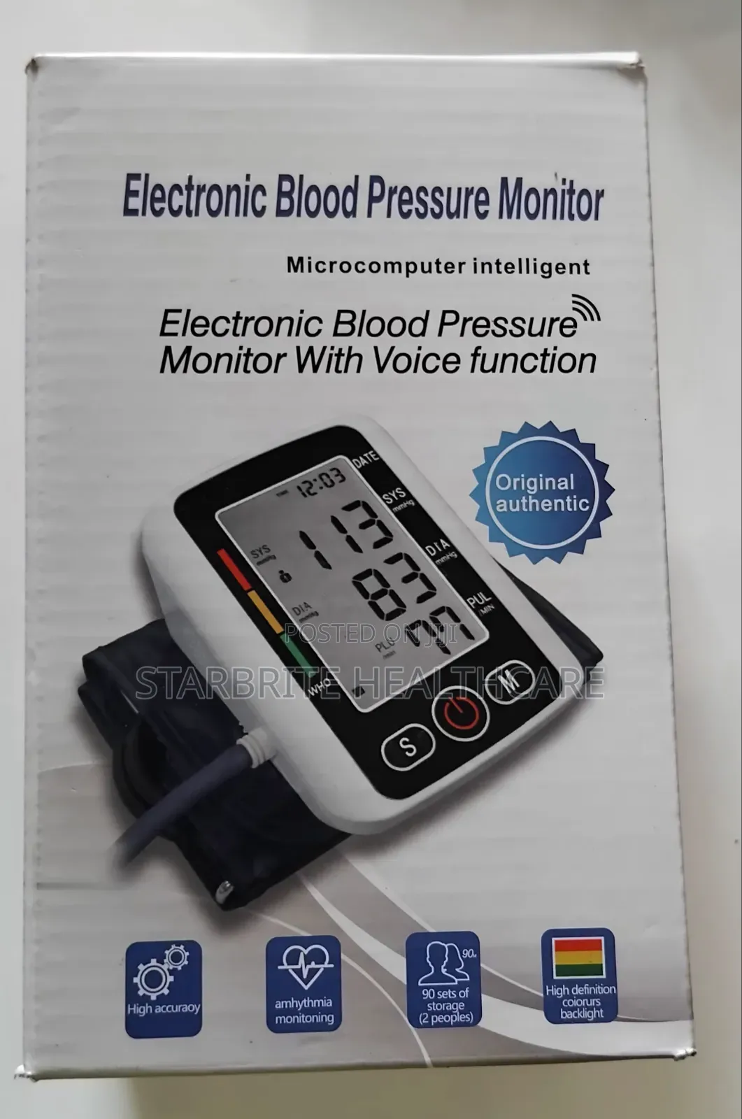 Electronic Blood Pressure Monitor