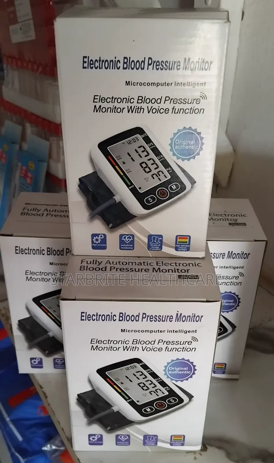 Electronic Blood Pressure Monitor