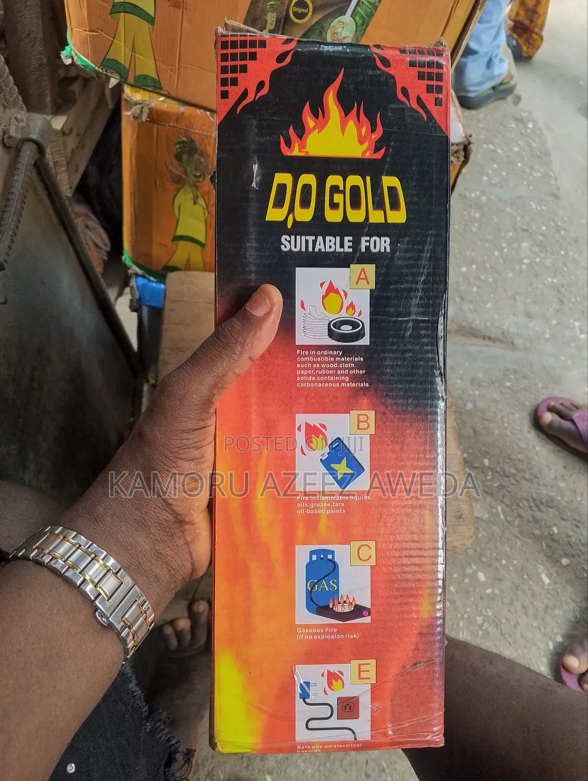 Fire Extinguisher 2kg Original