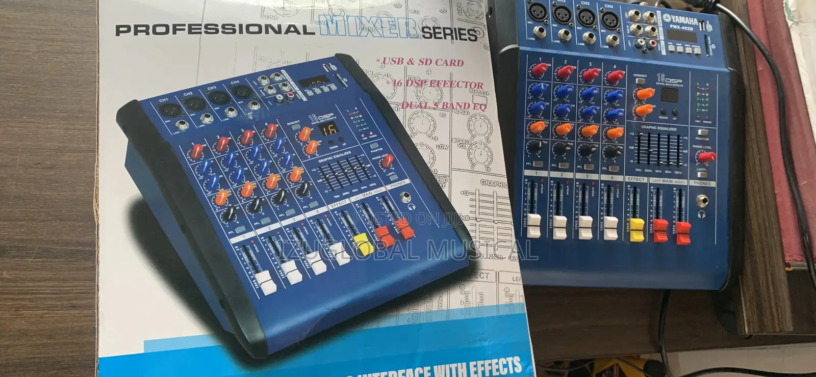 4yamaha Channel Powered Mixer