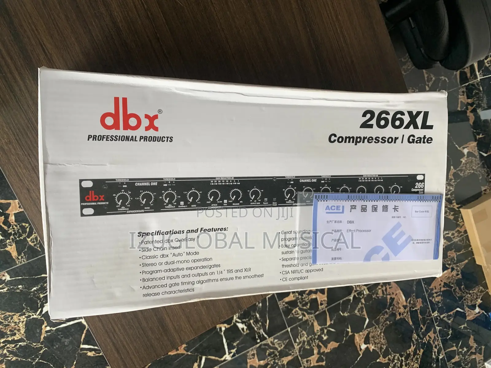 DBX 266xl Compressor