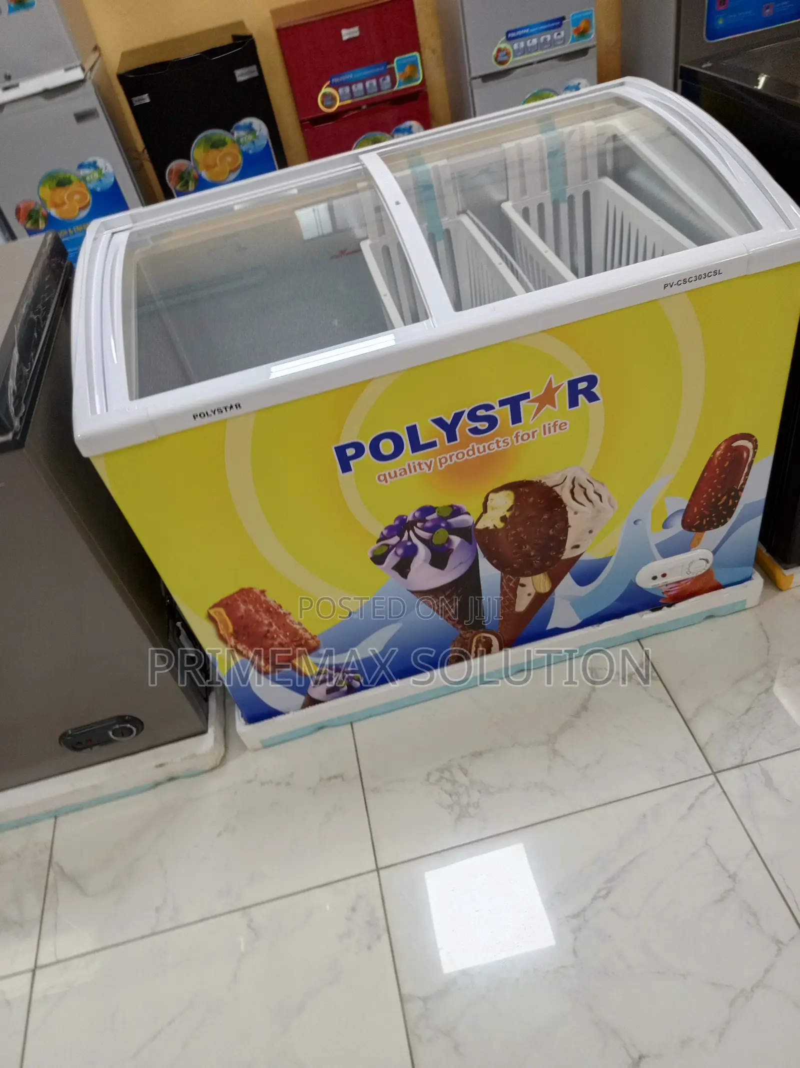 Polystar 226l Commercial Showcase Freezer Pv-Csc303csl – HFC Free