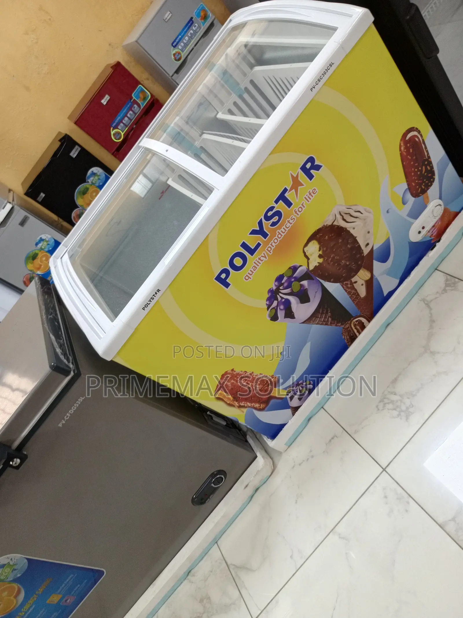 Shop Polystar 226l Showcase Freezer Pv-Csc303csl – Retail Ready