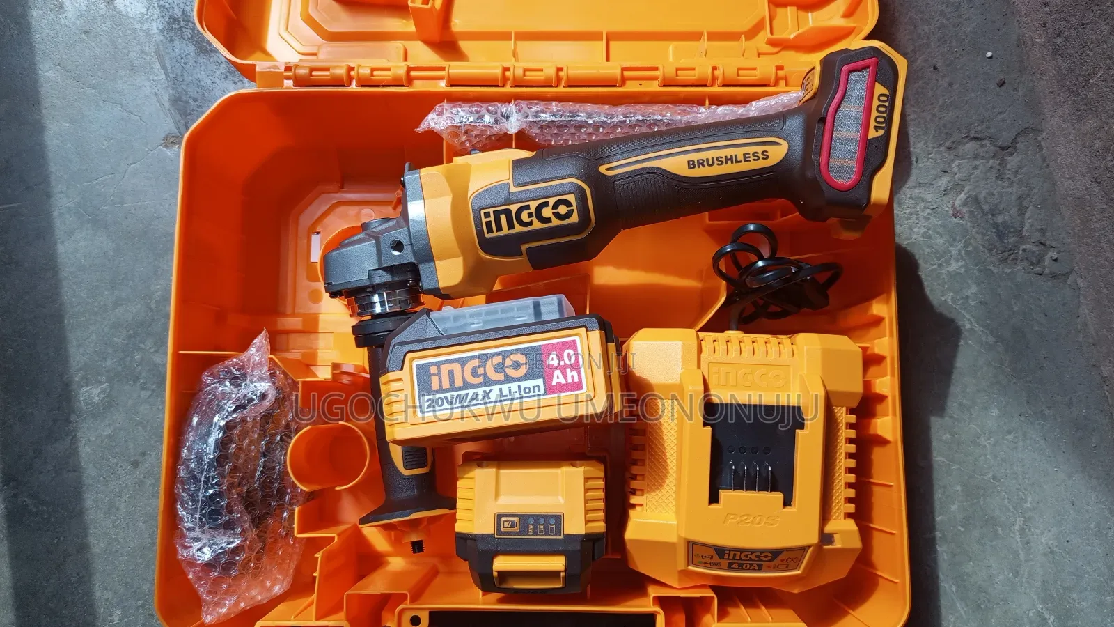 Ingco Battery Grinding Machine
