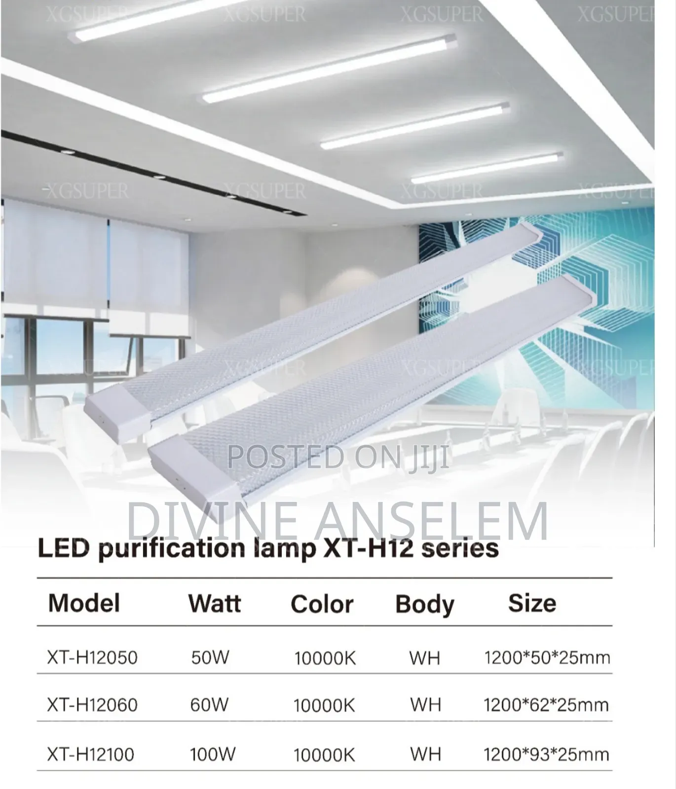 4ft Led Purification Lamb Light
