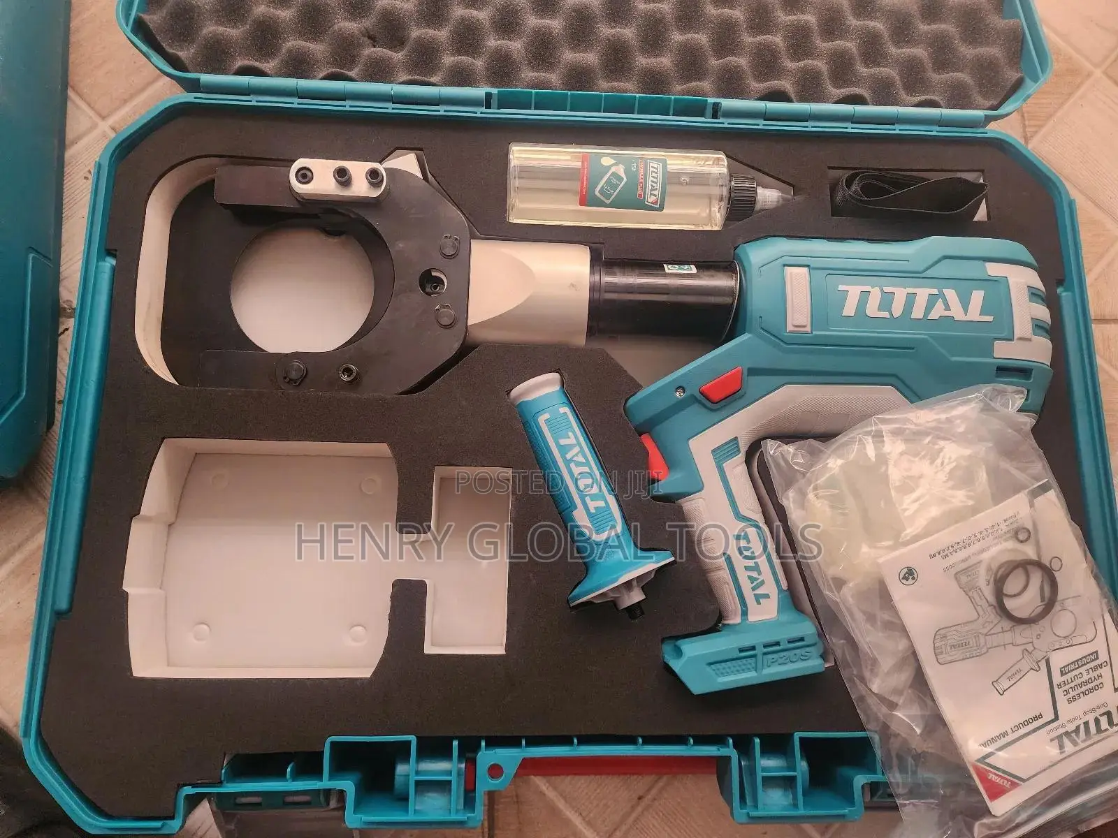 20v 500mm Total Hydraulic Cable Cutter