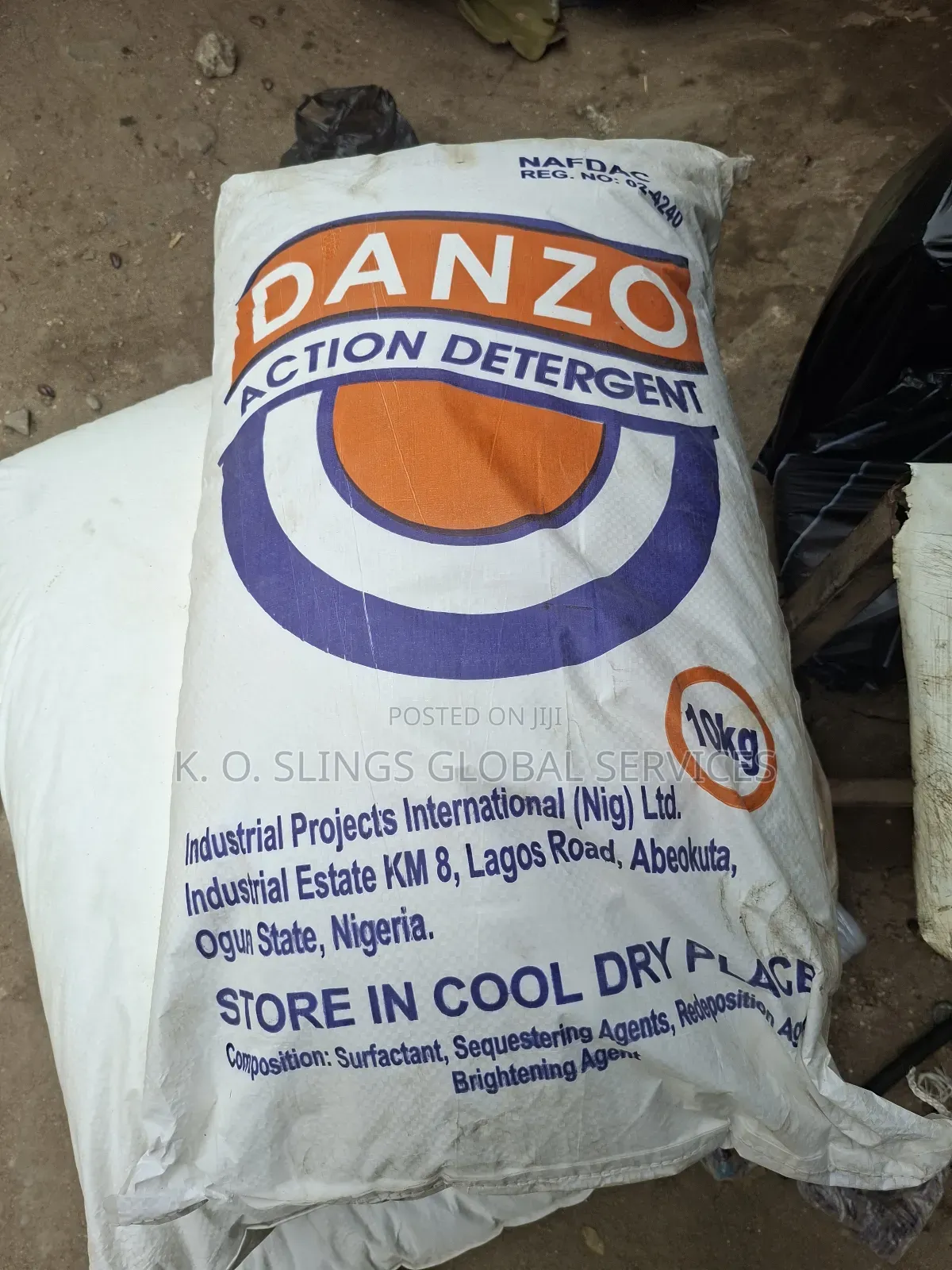10kg Industrial Danzo Action Detergent