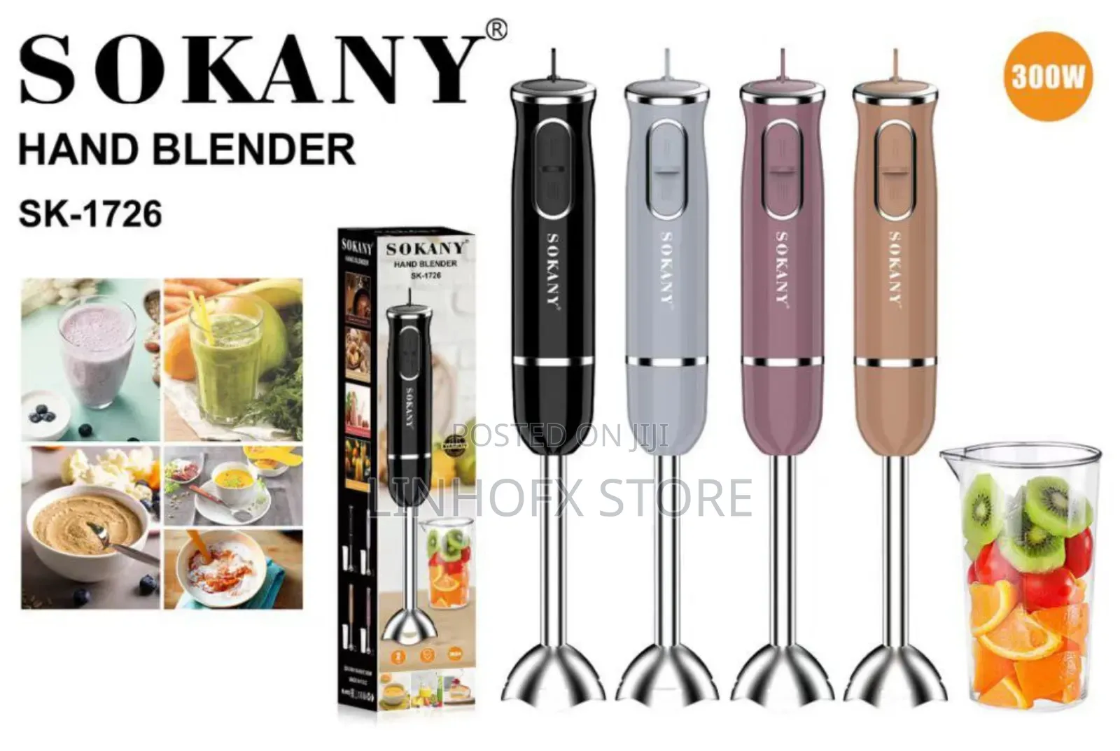 Sokany Hand Stick Blender