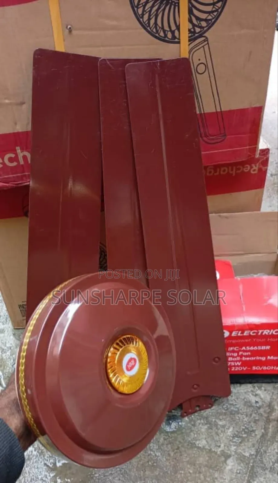 Itel Dc Ac Fan Long Blade Ceiling Fan