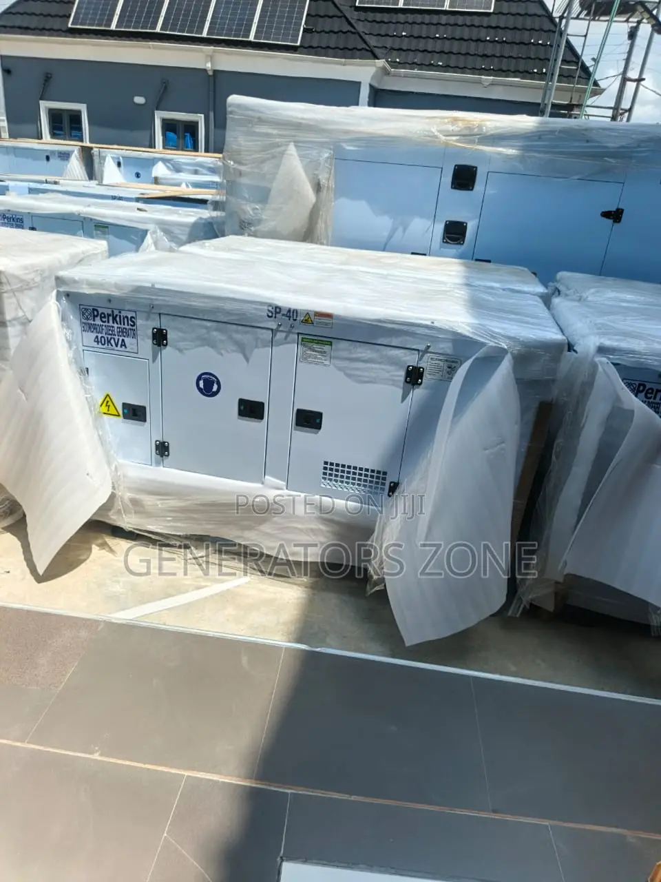 Perkins 40kva Power Diesel Generator in Soundproof Housing