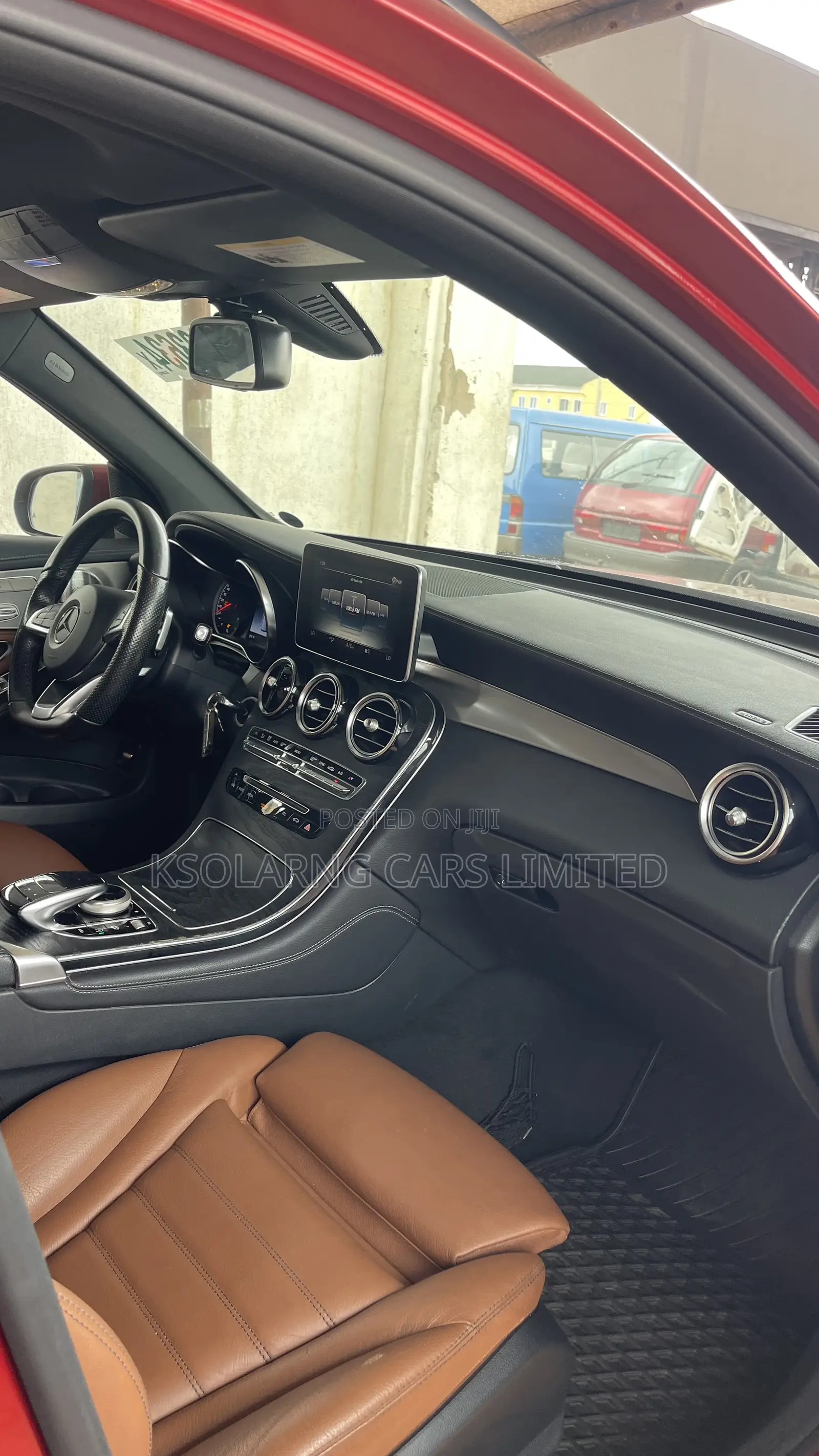 Mercedes-Benz GLC-Class 2018 Red