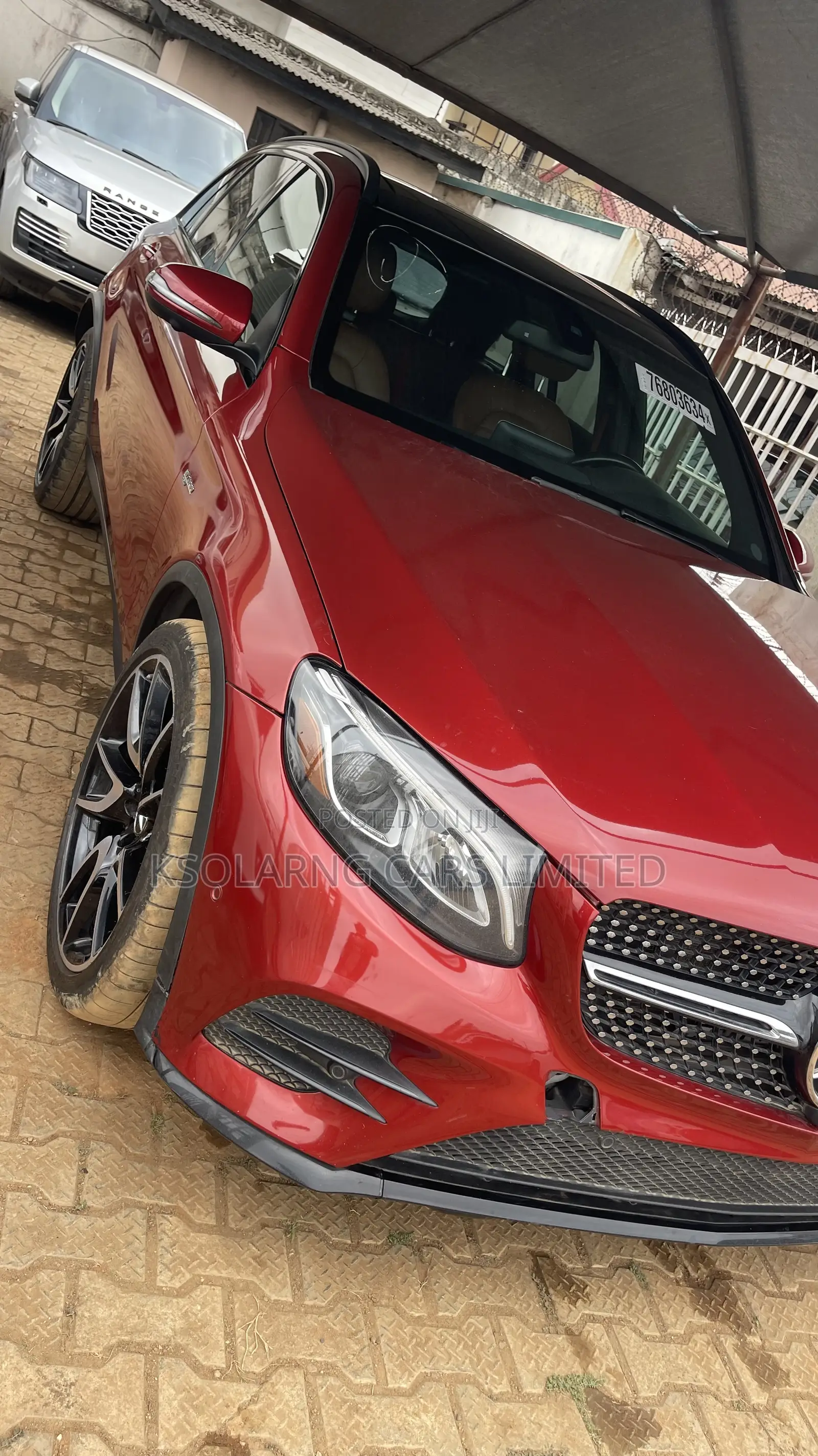 Mercedes-Benz GLC-Class 2018 Red