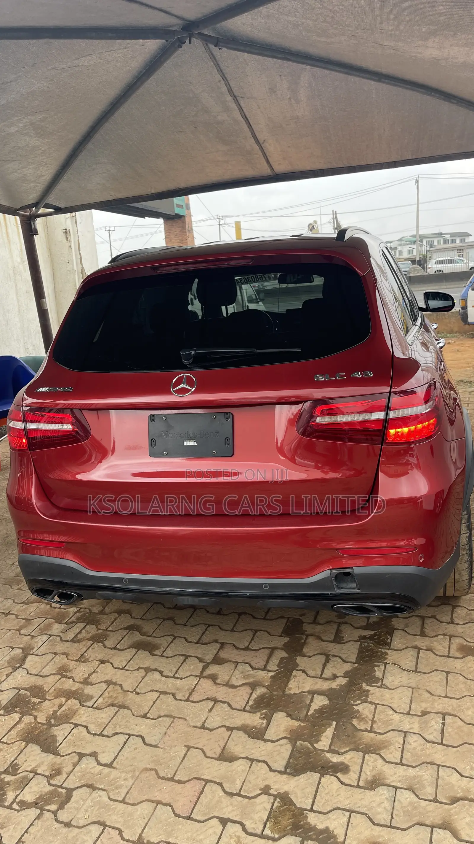 Mercedes-Benz GLC-Class 2018 Red