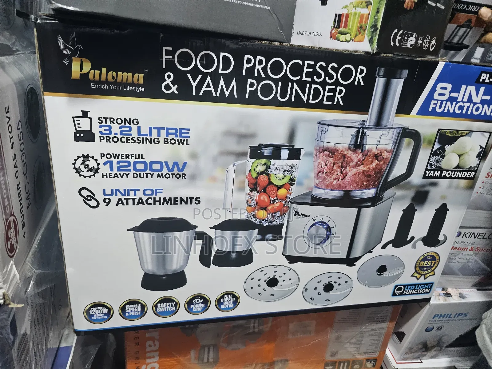Paloma Food Processor And Yam Pounder