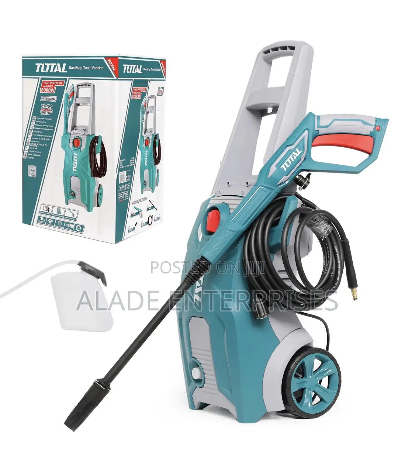 Total Pressure Washer 2000w