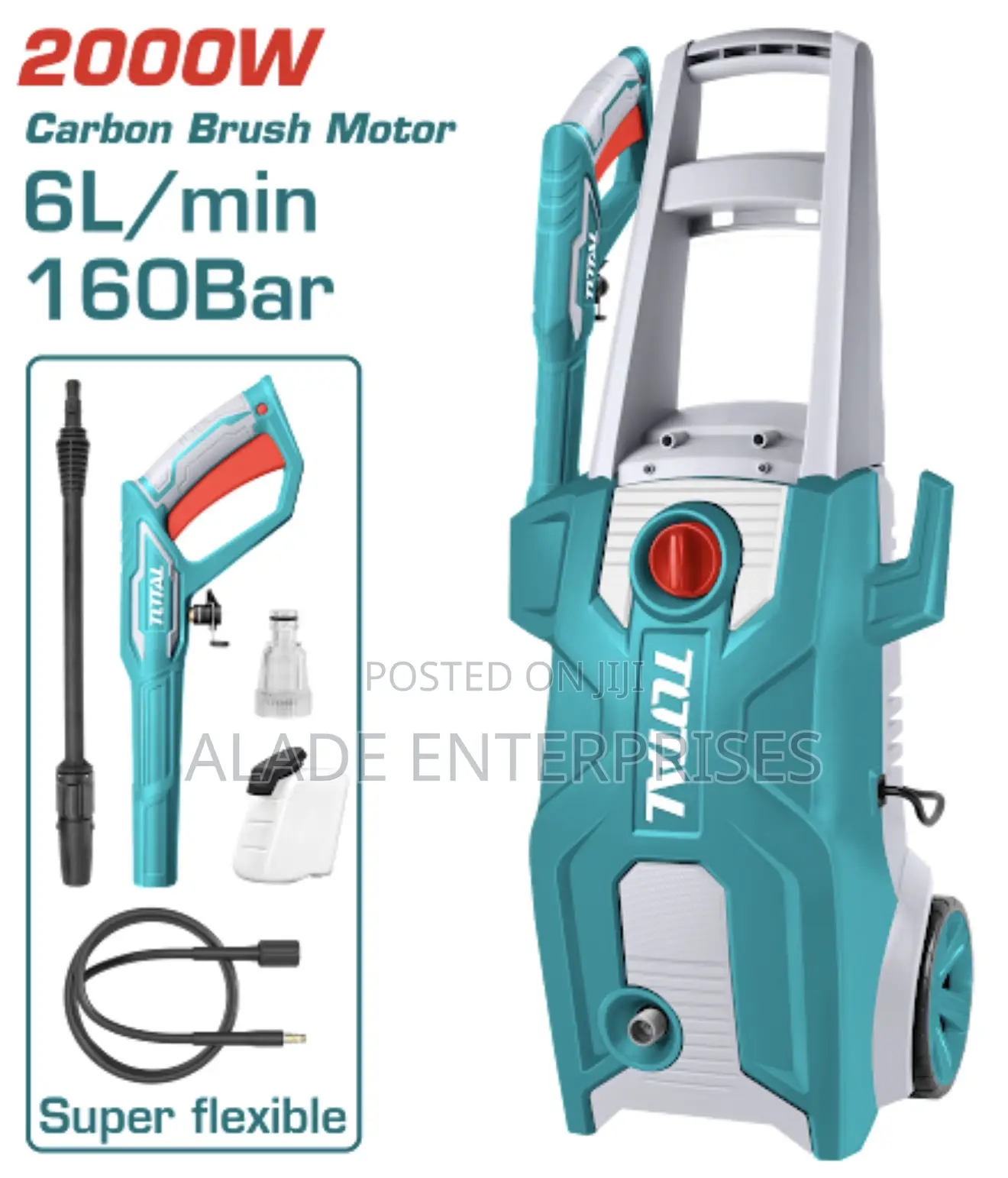 Total Pressure Washer 2000w