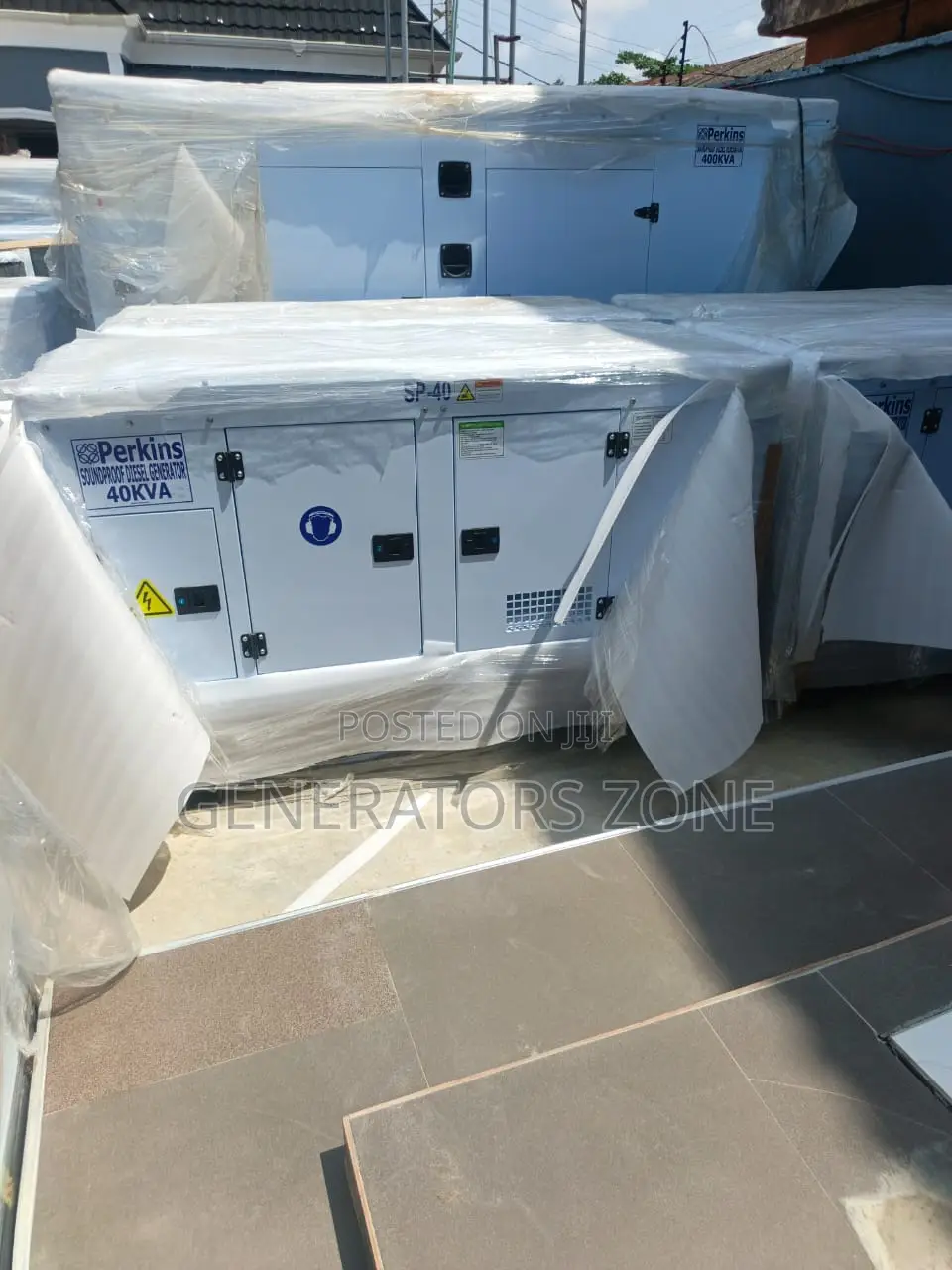 Perkins 40kva Power Diesel Generator With Acoustic Panel