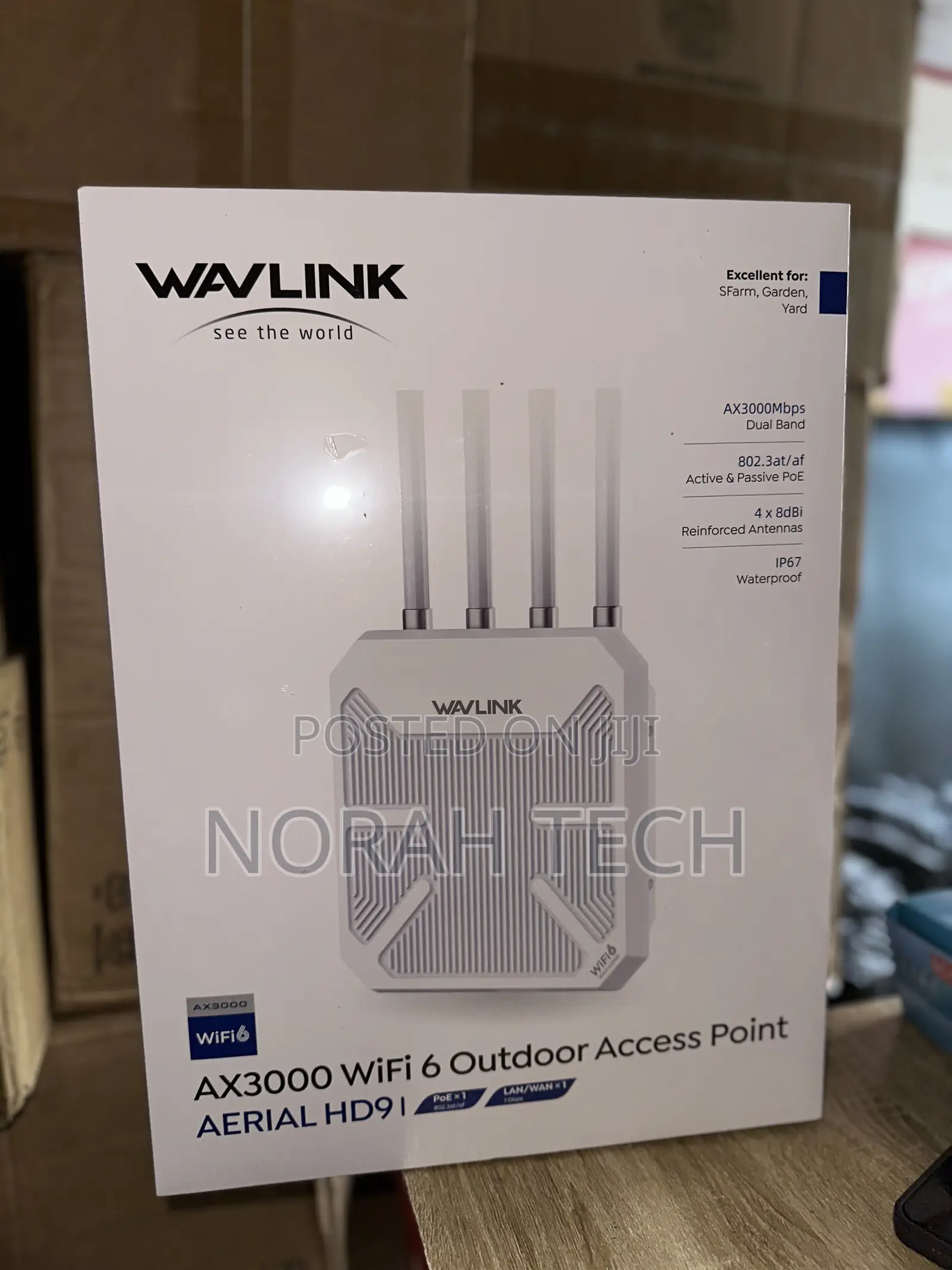 Wavlink Ax3000 Wifi 6 Outdoor Access Point
