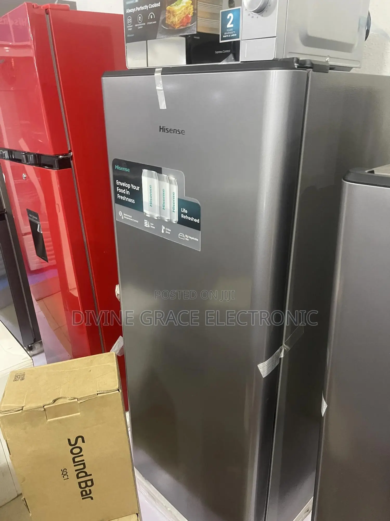 170l Brand New Hisense Single Door Refrigerator