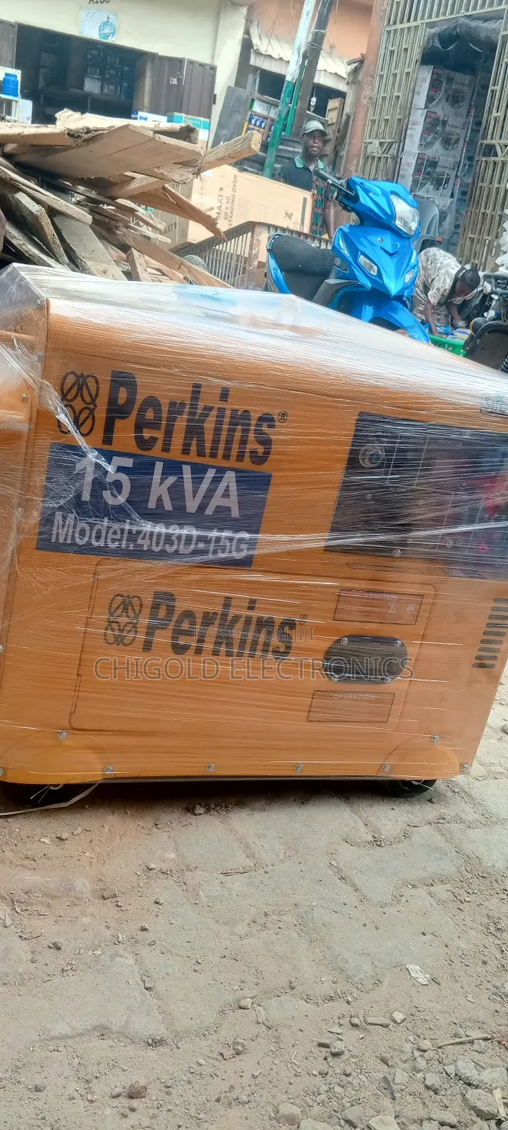 Original Perkins Diesel Generator 100% Copper Coil 15 Kva