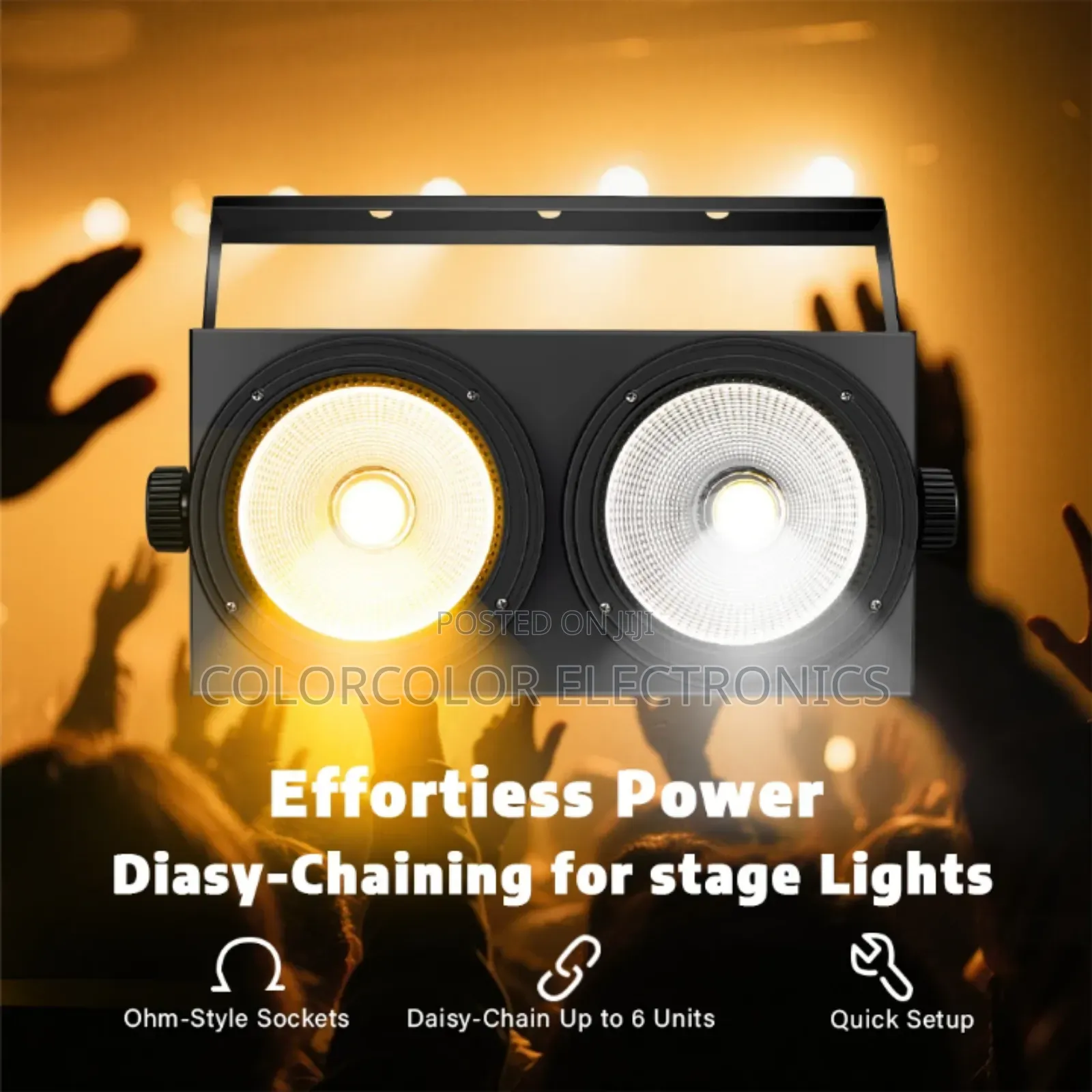 200w 2 Eyes Led Blinder Cob Stage Light