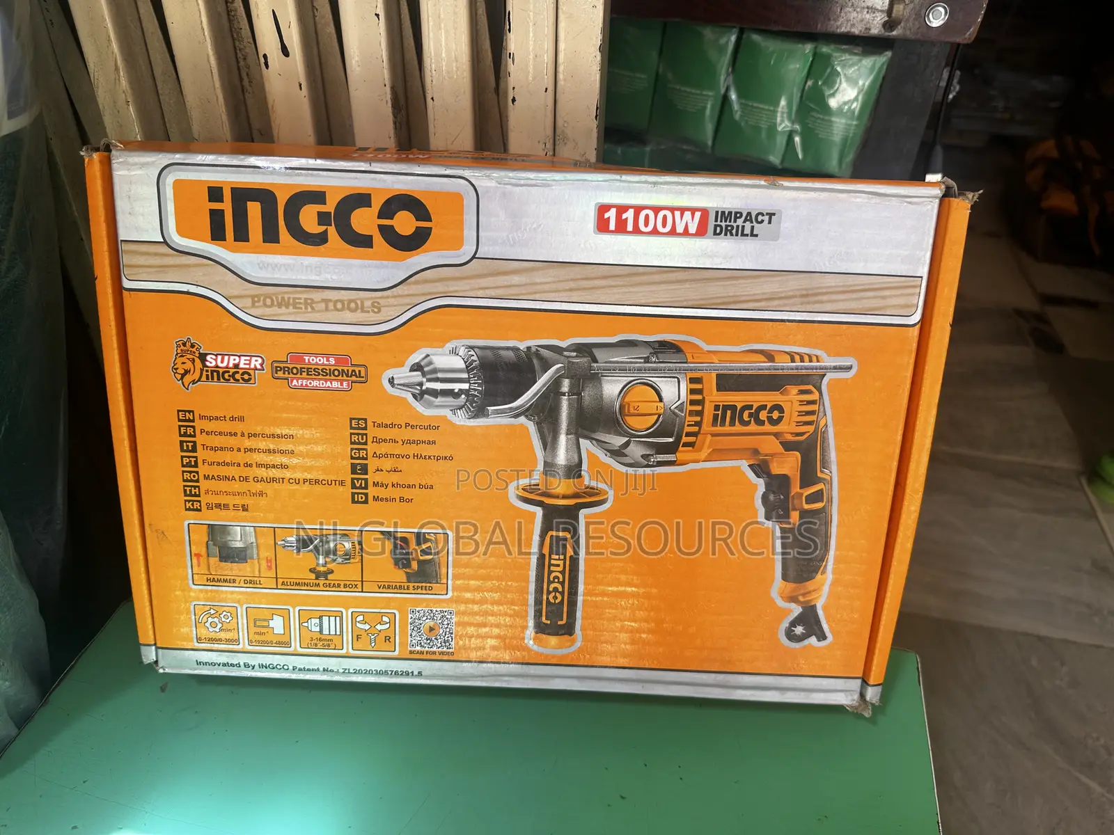 1100w Ingco Impact Drill