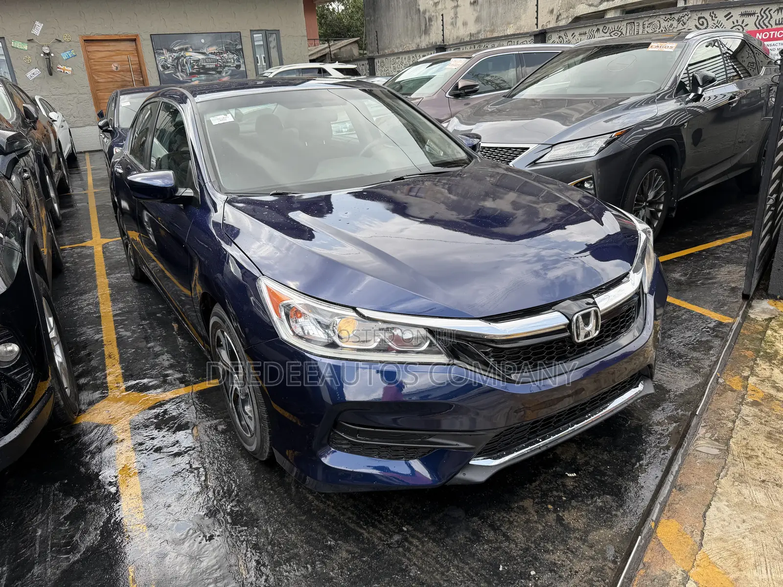 Honda Accord Sport 4dr Sedan (2.4L 4cyl 6M) 2014 Blue