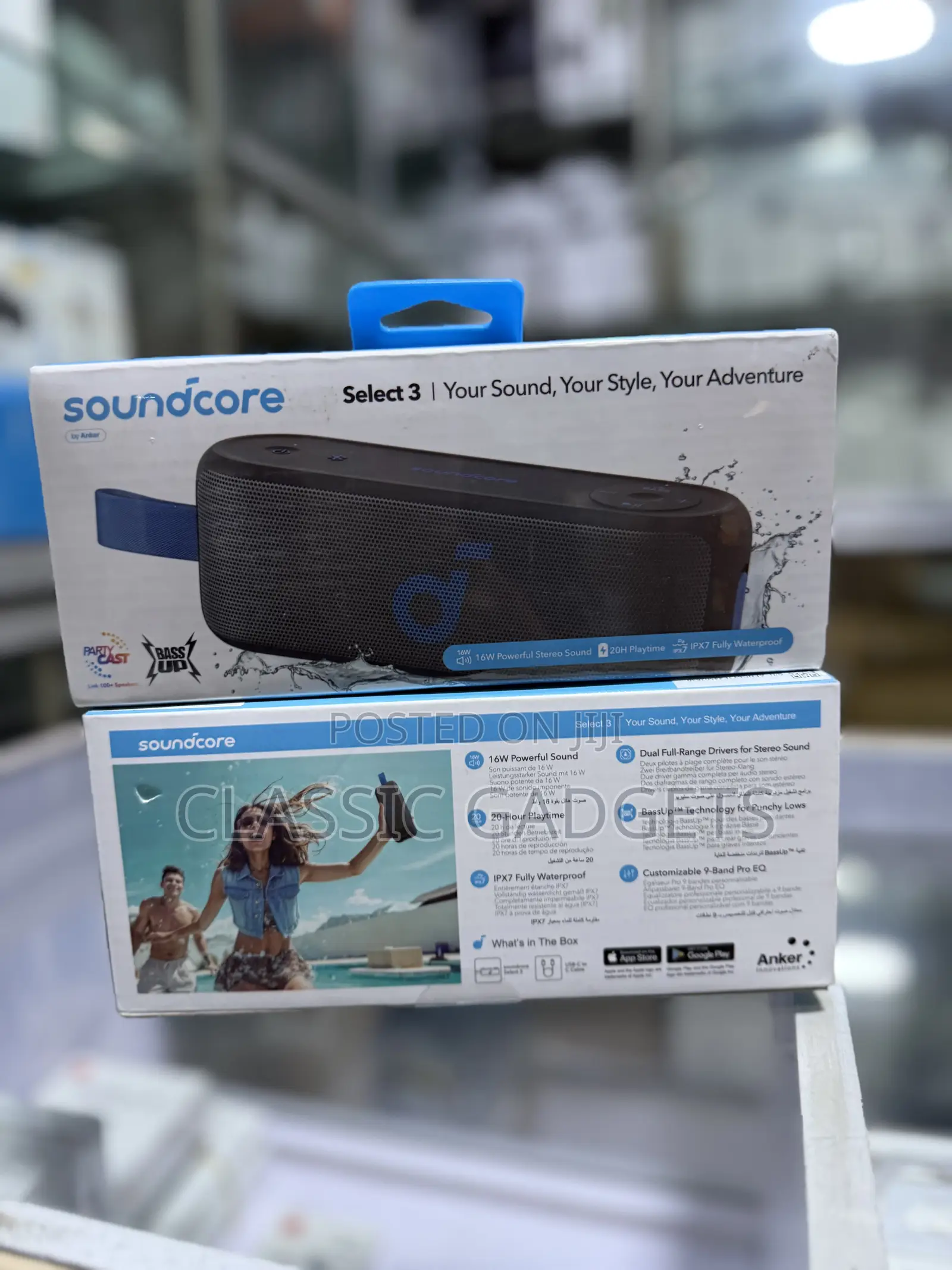 Soundcore Select 3 Portable Outdoor Bluetooth Speaker