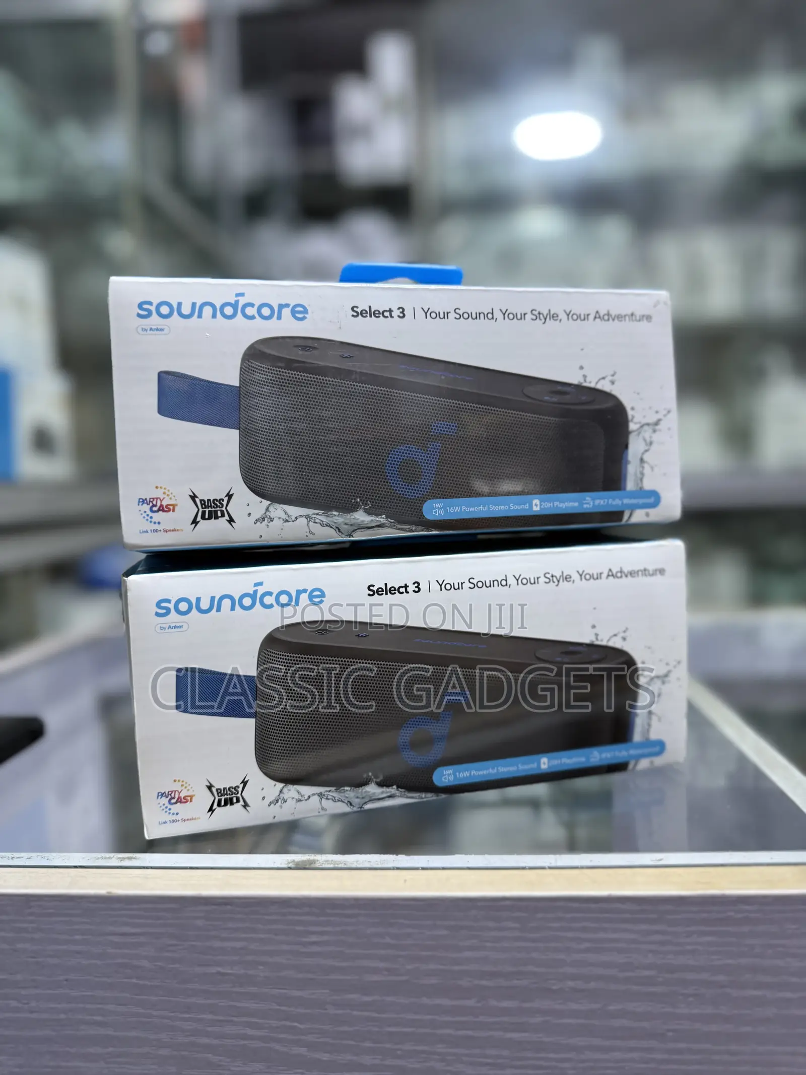 Soundcore Select 3 Portable Outdoor Bluetooth Speaker