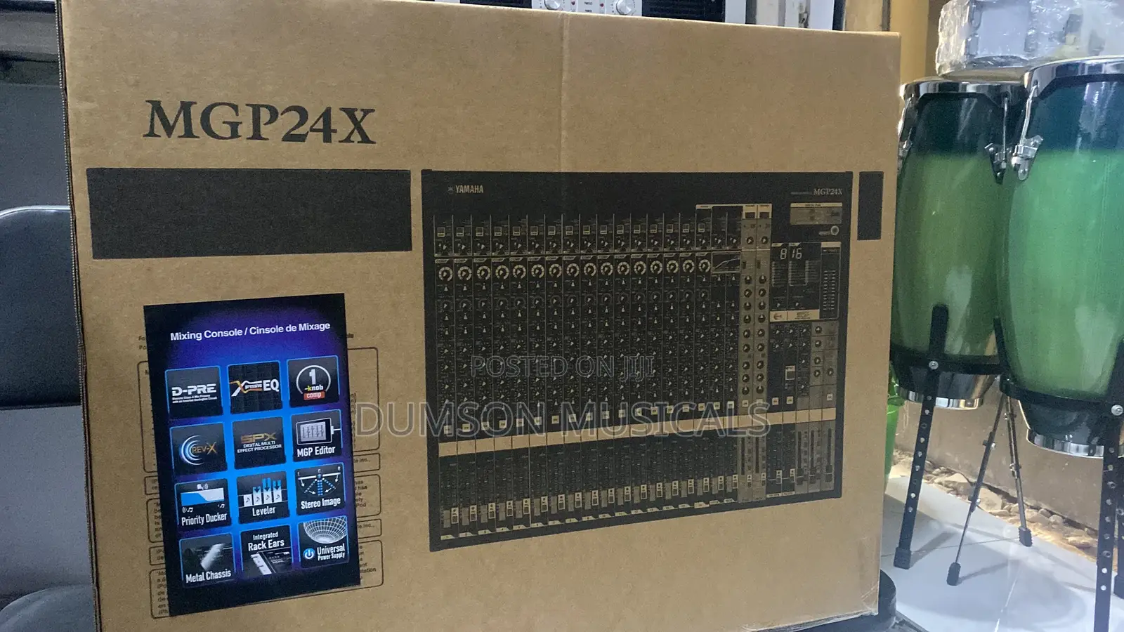Yamaha Mgp24x Channels Mixer Console