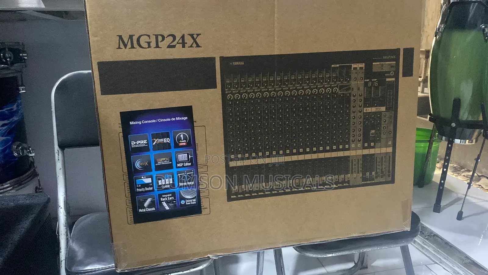 Yamaha Mgp24x Channels Mixer Console