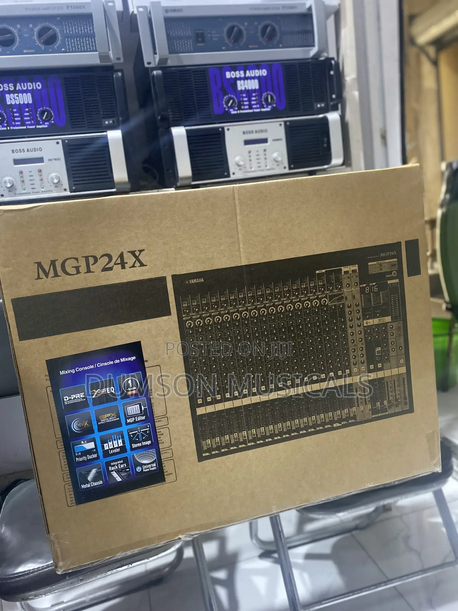 Yamaha Mgp24x Channels Mixer Console