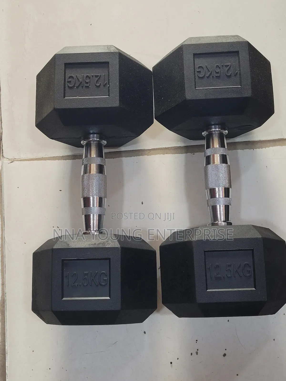 12.5kg Hex Dumbbell